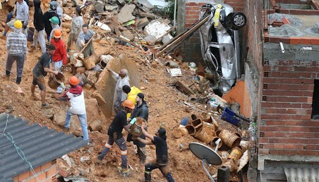 Mortes pelas chuvas chegam a 21 em São Paulo