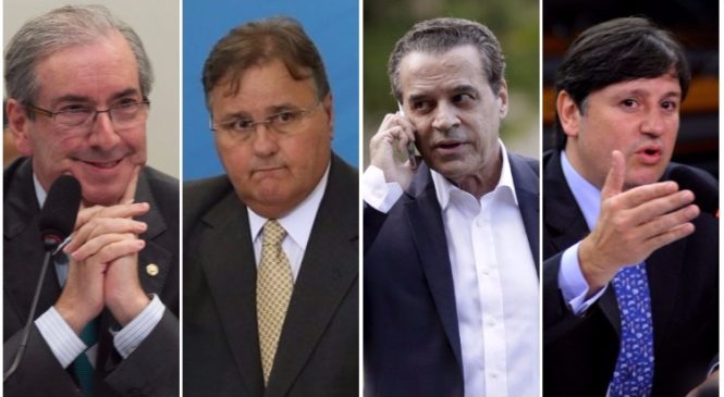 QUADRILHÃO DO PMDB: Procuradoria ratifica denúncia contra Eduardo Cunha, Henrique Alves, Geddel, Padilha, Loures e Moreira Franco