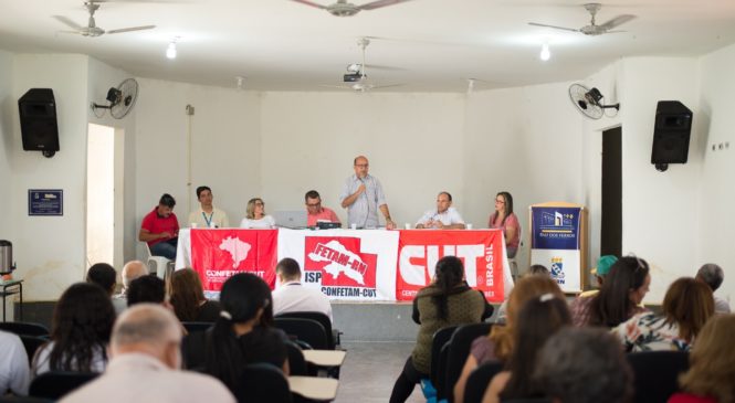 PRÉ-CANDIDATO A DEPUTADO FEDERAL PELO PT/RN, CARAMURU PAIVA PARTICIPA DE SEMINÁRIO EM PAU DOS FERROS/RN