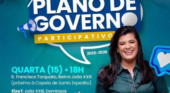 Saiu na frente: Marianna vai até o povo e começa a construir o Plano de Governo Participativo na pré-campanha