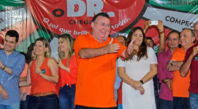 Dr. Bernardo Amorim lança sua pré-candidatura em grande evento realizado na cidade de Caraúbas