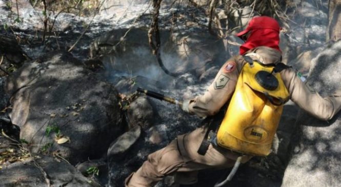 Bombeiros seguem tentando debelar incêndios em Acari, Encanto, Serrinha dos Pintos, Pau dos Ferros e Pilões