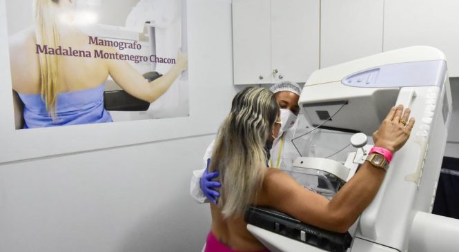 ALRN em parceria com o Reviver realiza mamografias gratuitas na Festa do Boi