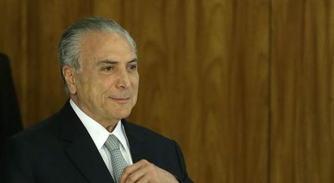 Para Temer, áudio de conversa com dono da JBS confirma sua inocência