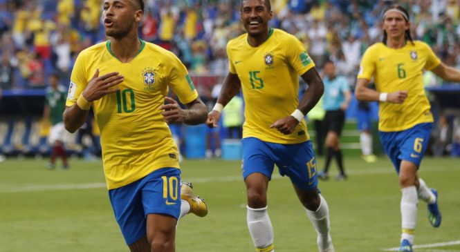 Willian ressurge, Neymar deslancha e o Brasil despacha o México